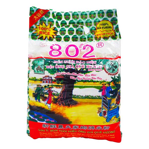 Bún Quê Hương 802 (Que Huong Rice Stick 802) 30 x 32 Oz